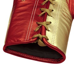 Luva de Boxe adidas em Couro Hybrid 500 Lace - Foto 7