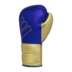 Luva de Boxe adidas em Couro Hybrid 500 Lace - Foto 3