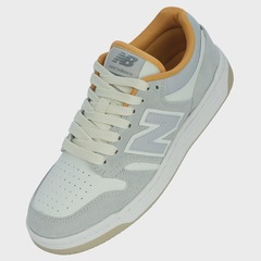 Tênis Unissex New Balance NB 480 Low Brighton Grey Linen - Foto 4