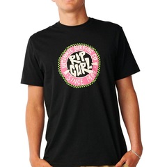 Camiseta Rip Curl Streamline Circle Logo Masculina - Foto 1