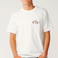 Camiseta Rip Curl Hazed And Tubed Masculina - Foto 1