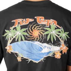 Camiseta Rip Curl Hazed And Tubed Masculina - Foto 4