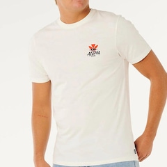 Camiseta Rip Curl Hawaii Tapa Hex Masculina - Foto 1