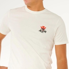 Camiseta Rip Curl Hawaii Tapa Hex Masculina - Foto 3