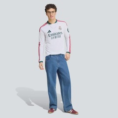 Camisa Manga Longa adidas Real Madrid Home 2027 Masculina - Foto 5