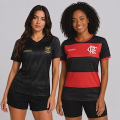 Kit 2 Camisas do Flamengo Emoção e Energia Feminina - Foto 1