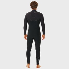 Long John Rip Curl E-Bomb 3/2mm Chest Zip Black Importado - Masculino - Foto 5