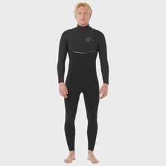 Long John Rip Curl E-Bomb 3/2mm Zip Free Black Importado - Masculino - Foto 2