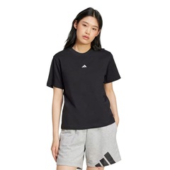 Camiseta adidas Essentials De Algodão Com Logotipo Pequeno - Feminina - Foto 1