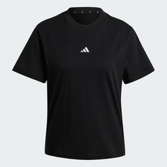 Camiseta adidas Essentials De Algodão Com Logotipo Pequeno - Feminina - Foto 6