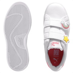 Tênis Infantil Puma Smash 3.0 Badges V PS - Foto 5