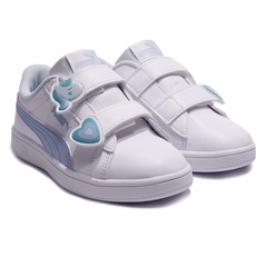 Tênis Infantil Puma Smash 3.0 Badges V PS - Foto 3