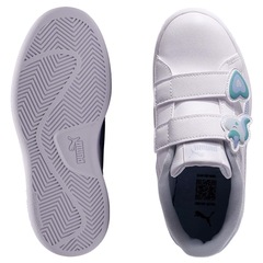 Tênis Infantil Puma Smash 3.0 Badges V PS - Foto 5