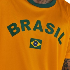 Camisa do Brasil Dengo Copa Do Mundo 2026 Braziline Masculina - Foto 2