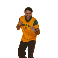 Camisa do Brasil Dengo Copa Do Mundo 2026 Braziline Masculina - Foto 3