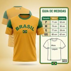 Camisa do Brasil Dengo Copa Do Mundo 2026 Braziline Masculina - Foto 5