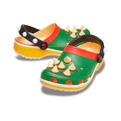 Sandália Unissex Crocs Iam Bowser Classic Clog Multi - Foto 4