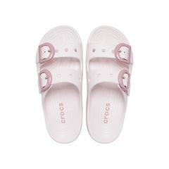 Sandália Feminina Crocs Saturday Enamel Buckle Sandal - Foto 4