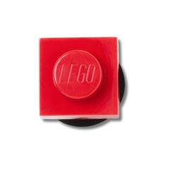 Jibbitz™ Crocs Lego Bloco Vermelho 1x1 - Foto 1