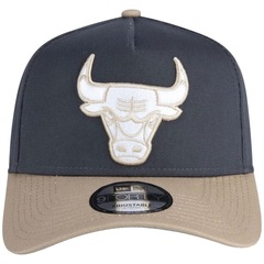 Boné New Era 9FORTY A-Frame NBA Chicago Bulls Dual Color - Foto 2