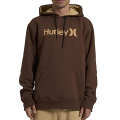 Blusão de Moletom Canguru Hurley One e Only Masculino - Foto 1