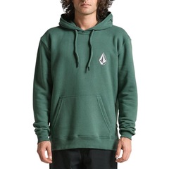 Blusão de Moletom Canguru Volcom  Iconic Stone Masculino - Foto 1