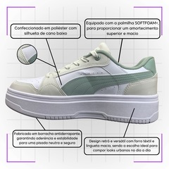 Tênis Feminino Puma Rebound Femme Low - Foto 5