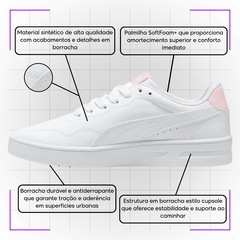 Tênis Feminino Puma Court Lally - Foto 5