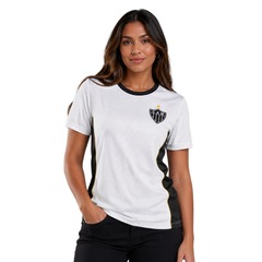 Camisa do Atlético Mineiro Vingador Gold Wave Braziline - Feminina - Foto 2