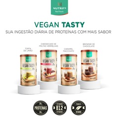 Nutrify Vegan Tasty Proteína Vegetal em Pó - 420g - Foto 7