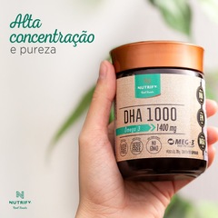 Nutrify DHA 1000 - Ácidos Graxos Ômega 3 - 120 Cápsulas - Foto 2