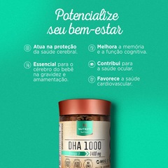 Nutrify DHA 1000 - Ácidos Graxos Ômega 3 - 120 Cápsulas - Foto 4