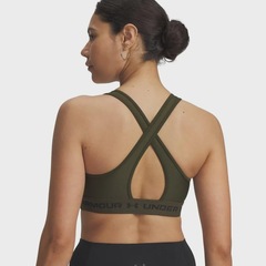 Top Crossback Mid Bra   Under Armour - Feminina - Foto 2