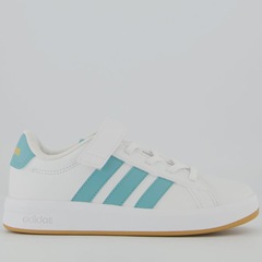 Tênis Infantil adidas Grand Court 3.0 EL C - Foto 1