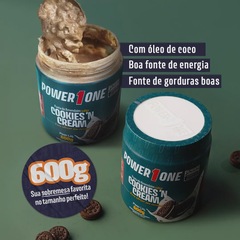 Pasta de Amendoim sabor Cookies n Cream 600g - Foto 6