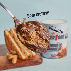 Pasta de Amendoim sabor Bombom de Caramelo 600g - Foto 6