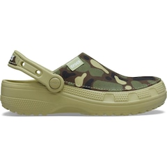 Sandália Unissex Crocs Classic Crafted Camo Clog Tac - Foto 1