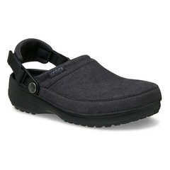 Sandália Crocs Classic Crafted Vegan Suede Clog Black - Unissex - Foto 2