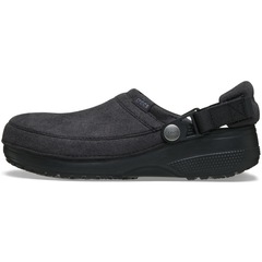 Sandália Crocs Classic Crafted Vegan Suede Clog Black - Unissex - Foto 3