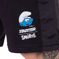 Bermuda de Moletom Starter Collab Smurfs Masculina - Foto 2