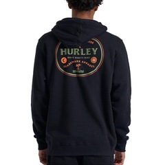 Blusão de Moletom Canguru Hurley Bottle Masculino - Foto 2