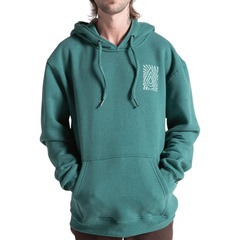 Blusão de Moletom Canguru Volcom Embrace Strange Masculino - Foto 1