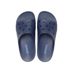 Chinelo Crocs Saturday Slide M Navy - Unissex - Foto 5