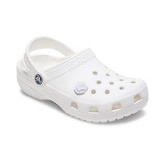 Jibbitz™ Crocs Flor Branca Elegante  Único - Unissex - Foto 2