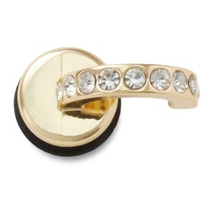 Jibbitz™ Crocs Adorno Dourado Pedras UNICO - Unissex - Foto 1