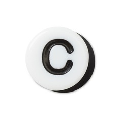 Jibbitz™ Crocs Letra C Pequena UNICO - Unissex - Foto 1