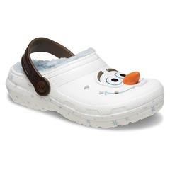 Sandália Crocs Classic Clog Frozen Olaf K Multi - Foto 1