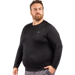 Camisa Térmica Manga Longa Poker Skin Big Size Masculina - Foto 2