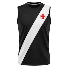 Camiseta Regata Vasco da Gama Baque Cruz De Malta Braziline - Masculina - Foto 1
