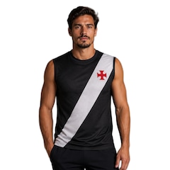 Camiseta Regata Vasco da Gama Baque Cruz De Malta Braziline - Masculina - Foto 2